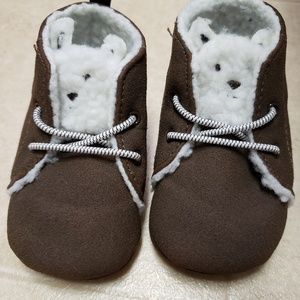 Warm boots for boy 3-6 mos.